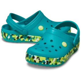 Dětské Crocband Clog Glow Confetti Band