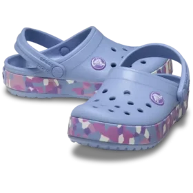 Dětské Crocband Clog Glow Confetti Band