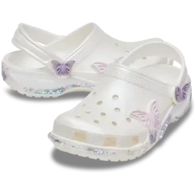 Dětské klasické Butterfly Sparkle Shaker nazouváky