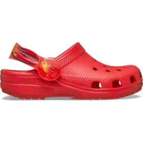 Dětské klasické nazouváky Classic Flame Lights s páskem na patě