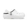 Dětské nazouváky Crocs Classic Clog – sportovní sandály „White Grey“