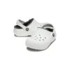 Dětské nazouváky Crocs Classic Clog – sportovní sandály „White Grey“