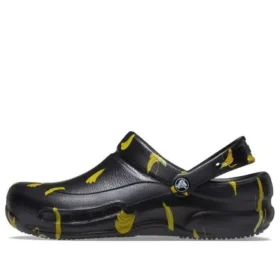 Grafické nazouváky Bistro „Black Yellow“