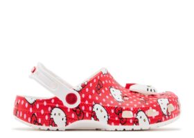 Hello Kitty x Classic Clog Kids „Red Polka Dots“