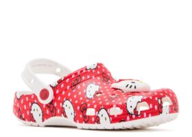 Hello Kitty x Classic Clog Kids „Red Polka Dots“