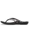 Kadee 2 potištěné žabky „Floral Black“