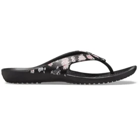 Kadee 2 potištěné žabky „Floral Black“