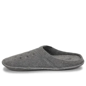 Klasické bačkory, ležérní, s tlustou podrážkou, hřejivé, unisex, šedé