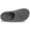 Klasické bačkory, ležérní, s tlustou podrážkou, hřejivé, unisex, šedé