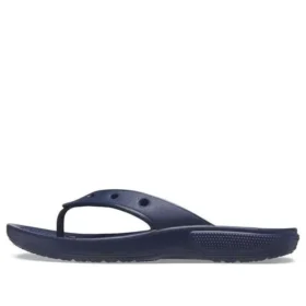 Klasické Crocs Classic Flip – ležérní žabky, unisex, tmavě modré