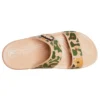 Klasické Crocs s potiskem krokodýlí kůže v kamuflážovém vzoru „Tan Green“