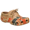 Klasické jachtařské boty Duck Camo „Tan Shocking Orange“