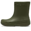 Klasické kozačky a kotníkové boty „Army Green“