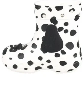 Klasické kozačky a kotníkové boty I AM Dalmatian „White Black“