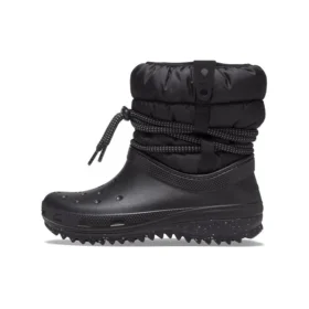 Klasické kozačky a kotníkové boty Neo Puff Luxe „Black“