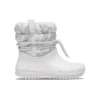 Klasické kozačky a kotníkové boty Neo Puff Luxe „White Grey“