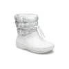 Klasické kozačky a kotníkové boty Neo Puff Luxe „White Grey“