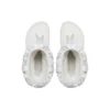 Klasické kozačky a kotníkové boty Neo Puff Luxe „White Grey“