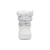 Klasické kozačky a kotníkové boty Neo Puff Luxe „White Grey“