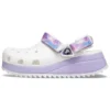 Klasické ležérní unisexové bílo-fialové Sandály „White Purple“