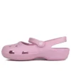 Klasické malé růžové sandály Crocs