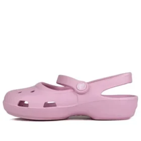 Klasické malé růžové sandály Crocs