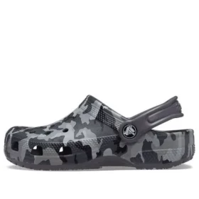 Klasické nazouváky Camo „Black Grey“