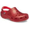 Klasické nazouváky Glitter „Flame“