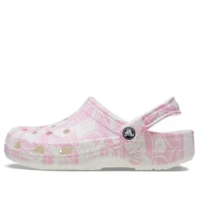 Klasické nazouváky s potiskem Duke „Pink Tweed“