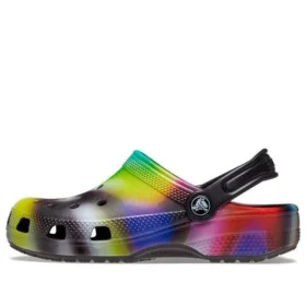 Klasické nazouváky Solarized „Black Multi“