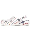 Klasické nazouváky Stars and Stripe „White Multi“