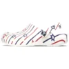 Klasické nazouváky Stars and Stripe „White Multi“