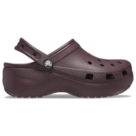 Klasické Platform Clogs „Dark Cherry“