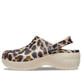 Klasické platformové boty „Leopard“