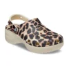 Klasické platformové boty „Leopard“