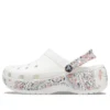 Klasické platformové nazouváky Americana Paisley „White“