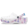 Klasické platformové nazouváky Dream „White Purple“