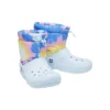 Klasické podšité kozačky a kotníkové boty Neo Puff „Tie-Dye Mineral Blue“