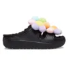 Klasické pohodlné nazouváky Daisy „Black Multi“