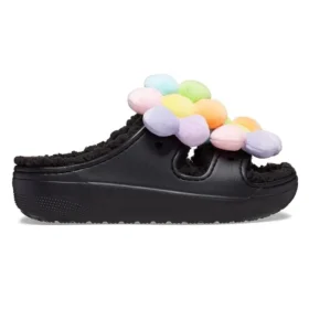 Klasické pohodlné nazouváky Daisy „Black Multi“