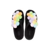 Klasické pohodlné nazouváky Daisy „Black Multi“