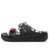 Klasické sandály Cozzzy Disco Glitter „Black“