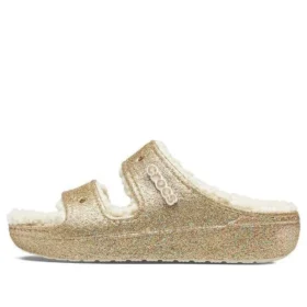 Klasické sandály Cozzzy Glitter „Multi Gold“