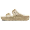 Klasické sandály Cozzzy Glitter „Multi Gold“