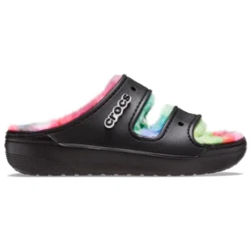Klasické sandály Cozzzy s barveným povrchem „Black Multi“