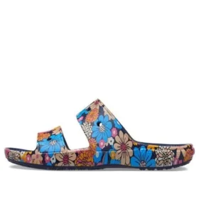 Klasické sandály Crocs Retro Floral „Blue Multi“