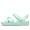 Klasické sandály s kříženými pásky „Mint Green“