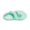 Klasické sandály s kříženými pásky „Mint Green“