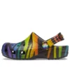 Klasické sezónní nazouváky s potiskem „Black Multi“