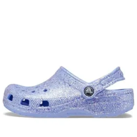 Klasické třpytivé nazouváky „Blue“